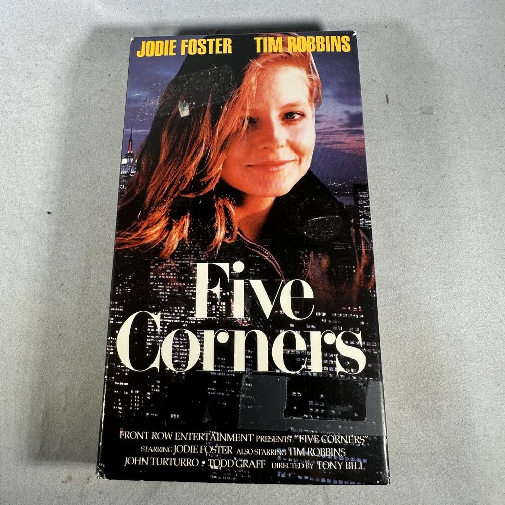 Five Corners Jodie Foster Tim Robbins Front Row Entertainment 1993 VHS Comedy